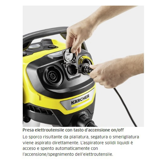 Vendita online Aspiratore solidi e liquidi Karcher KWD 6 P S V -30/8/22/T